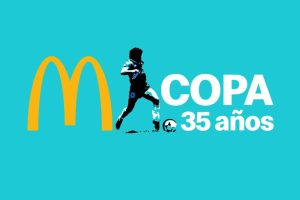 McDonald’s wore the #10 and celebrated its first 35 years in Argentina as a team.