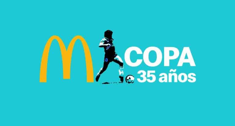 McDonald’s wore the #10 and celebrated its first 35 years in Argentina as a team.