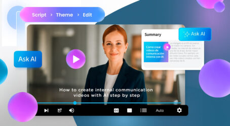How to create internal communication videos with AI step by step